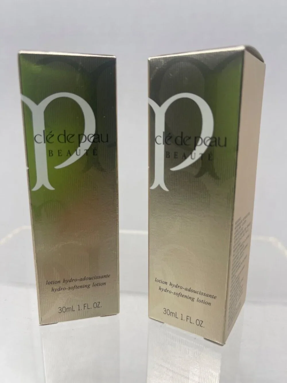 Cle de Peau Beaute Hydro-Softening Lotion 1oz/30mL Travel Size LOT of 2 NEW